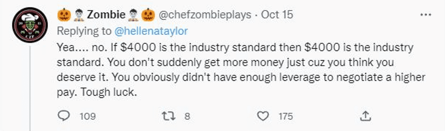 But there were some interesting takes on Twitter about the issue that I like to give my thoughts on: 